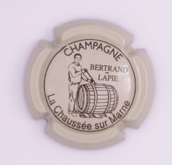 Plaque de Muselet - Champagne Bertrand Lapie (N°13)