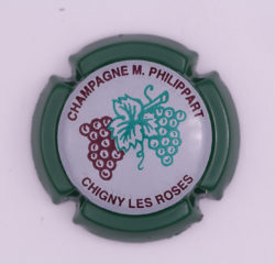 Plaque de Muselet - Champagne Philippart. M (N°189)