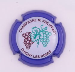 Plaque de Muselet - Champagne Phillipart. M (N°191)