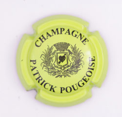 Plaque de Muselet - Champagne Pougeoise Patrick (N°209)