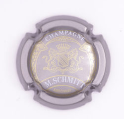 Plaque de Muselet - Champagne Schmitt M (N°241)