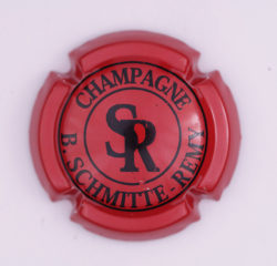 Plaque de Muselet - Champagne Schmitte – Remy.B (N°242)