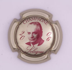 Plaque de Muselet - Champagne Sélèque (N°251)