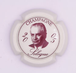 Plaque de Muselet - Champagne Sélèque (N°253)