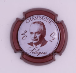 Plaque de Muselet - Champagne Sélèque (N°258)