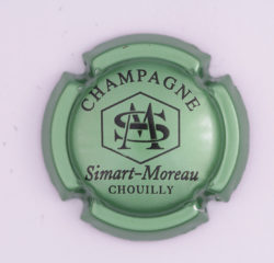 Plaque de Muselet - Champagne Simart – Moreau (N°261)