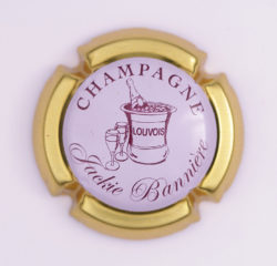 Plaque de Muselet - Champagne Bannière Jackie (N°4)